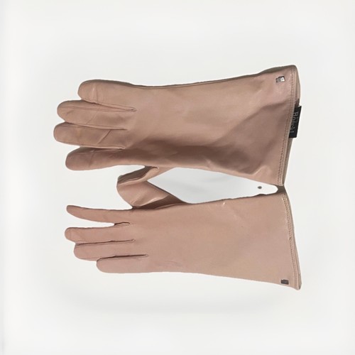 Tolle rosa leder handschuhe - leder,
