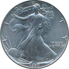 USA 1990 - Silver Eagle 1 Oz