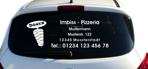 Döner kebab imbiss werbung - kebab,
