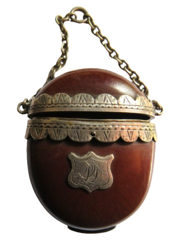 Antikes vesta etui aus einem - antikes,