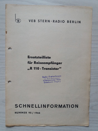 Veb stern radio berlin - veb,