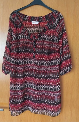 Damen bluse longshirt - damen, gr