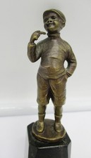 Bronzefigur über 100 Jahre