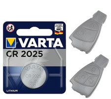 2x VARTA Autoschlüssel Batterie passend für Mercedes W168 W169 W202 W203 W208