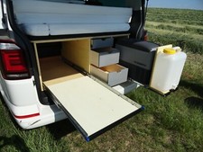 Bauplan Bulli 02 Campingausbau T6 Beach Heckausbau Vollauszüge/Schwerlastauszug