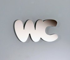 WC-Schild WC Toilettenschild