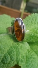 Vintage Bernstein Ring Silber