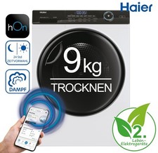 Haier Wärmepumpentrockner hOn-App 9kg Dampffunkt. HD90-A3TEAM5 RO_HD90A3TEAM5_R