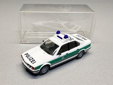 BMW 5er Reihe 5-series E34 535i Polizei Einsatz Wagen Limousine Herpa H0 1:87