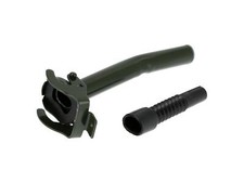 Ausgießer für Kraftstoffkanister aus Metall, Grün