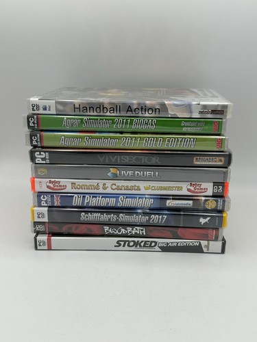 Spiel konvolut neu - pc, ovp