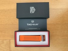 TAG Heuer Connected E4 watch strap 45mm orange Neu OVP