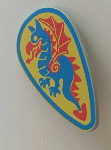 Lego 2586p4c schild oval - 1x,
