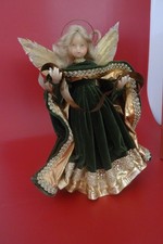 Goldrauschengel Weihnachtsengel Pauline Leidel Spreen Wachsengel Christbaumspitz