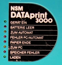 Nsm dataprint 3000 drucker - nsm,