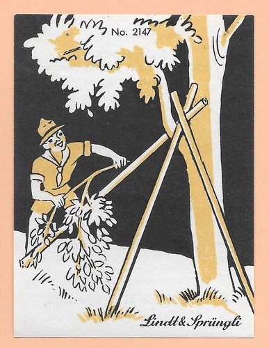 Plakat briefmarke lindt - plakat, &
