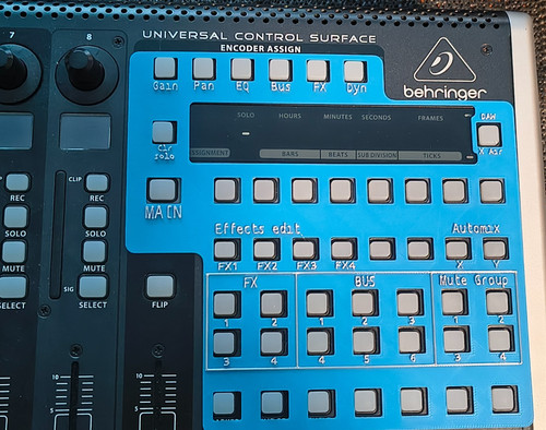 Behringer touch overlay für - overlay,