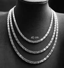 S-Panzerkette Silber 925 | 4,2