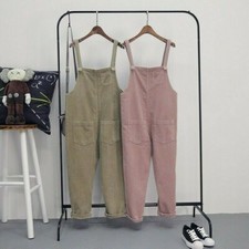 Damen Kord Latzhose Overall