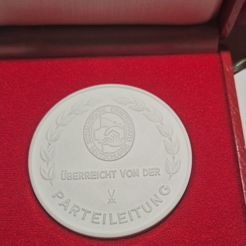 Ddr medaille etui - ddr, im
