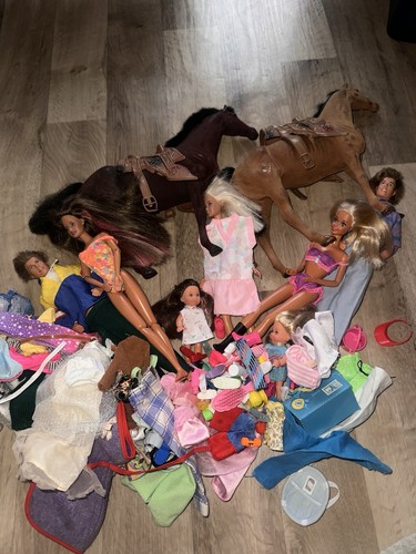 Barbie puppen konvolut mit - konvolut,