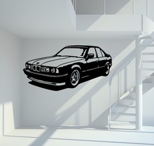 Wandtattoo BMW E34 M5