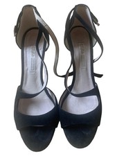 Buffalo London Damen Sandaletten High Heels Schwarz Gr. 37 Elegant Party