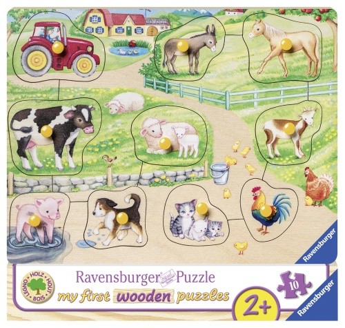 Holzpuzzle morgens auf dem - holzpuzzle,