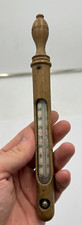 Thermometer Holz alt antik