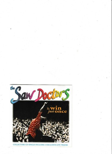 Saw doctors win just once - doctors-, to