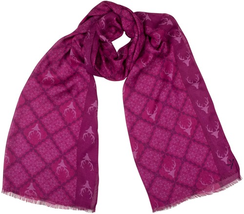 Trachtenschal fuchsia schal - trachtenschal,