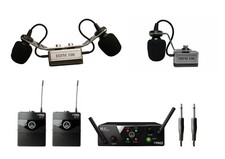 HDM 100 Mikrofon Diskant Bass Funk für Harmonika Akkordeon Set kabellos NEU Top