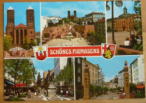 Schönes pirmasens pfalz - ak,