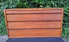 Royal Teak Regal Poul Cadovius Schubladen 3 Schübe Container 80x37.5x42.5