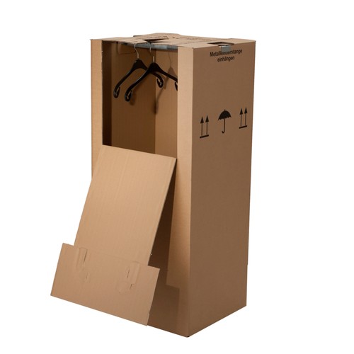 Kleiderbox mit metallstange - mit,