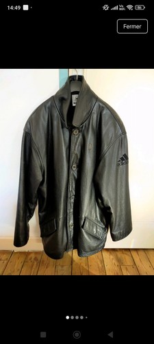 Adidas lederjacke vintage 90er - adidas,