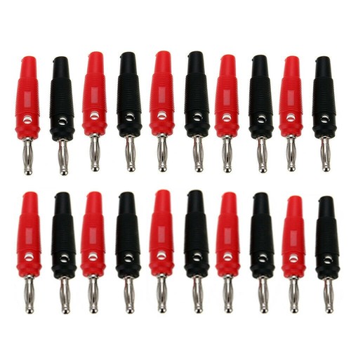 20x 4mm bananen stecker - 4mm,
