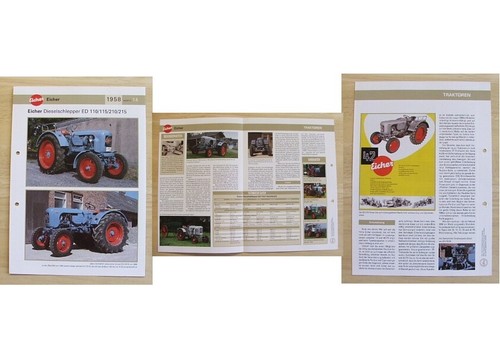 Eicher traktor schlepper - eicher,