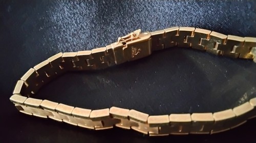Vintage gold plated armband - vintage,