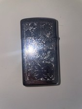 Zippo Feuerzeug Sturmfeuerzeug Chrom Alt Vintage
