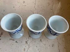 3 Eierbecher: Friesenmuster