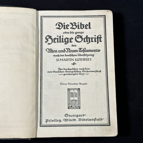 Alte bibel 1923 martin luther - alte,