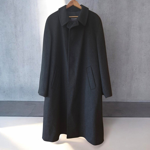 Bugatti herren mantel schwarz - mantel,