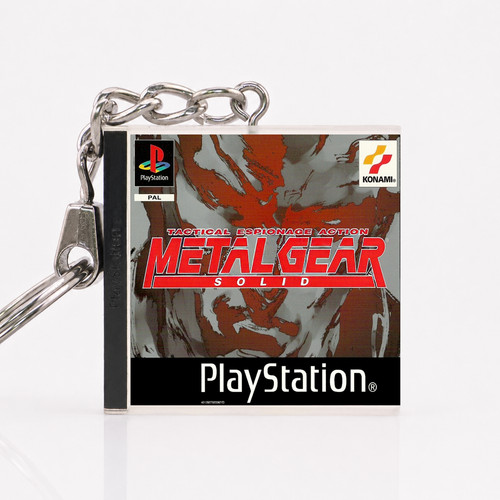 Metal gear solid ps1 miniatur - solid,