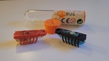 2 Stück Hexbug nano, Kakerlake, 1x Rot und 1x Schwarz, mit Originalverpackung