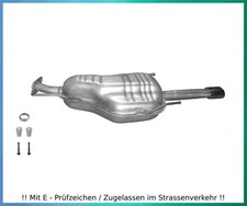 Endschalldämpfer für Opel