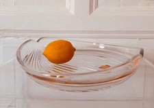 Große kristall glas schale - große,
