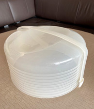 Tupperware: nur die hohe Tortenhaube passend für Wiener Walzer Kuchenbehälter