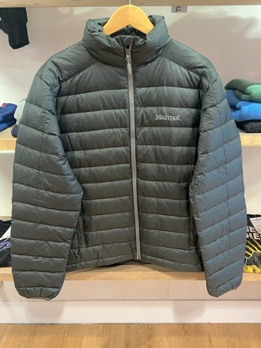Marmot black quilted puffer - quilted,