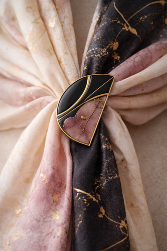 Art deco brosche - art,